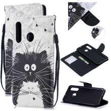 Case Huawei P30 Lite #เคสฝาพับรูปแบบการพิมพ์ลาย Pattern Printing Leather Wallet