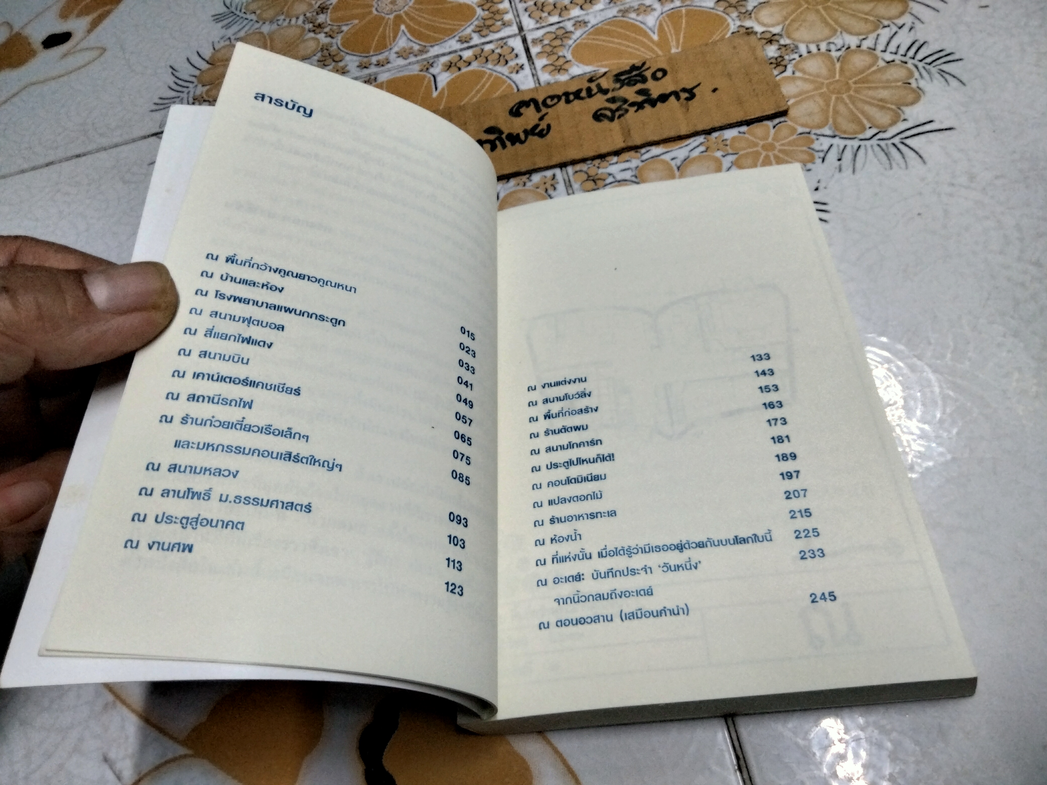 ณ โดย นิ้วกลม ฉบับพิมพ์ครั้งที่ 2/2550