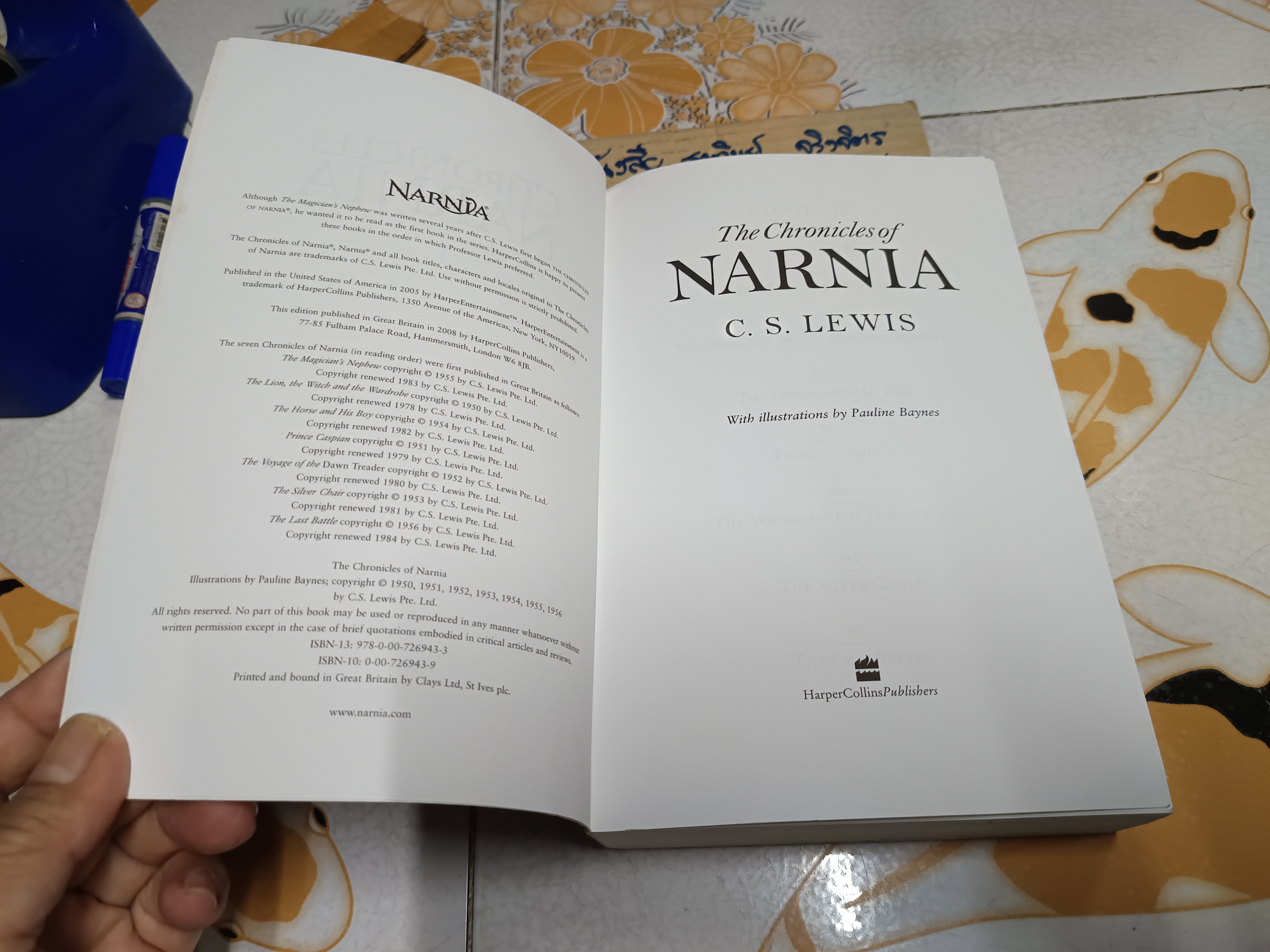 The Chronicles Of Narnia The Original Novels By C.S. Lewis Harper Collins Children's Books