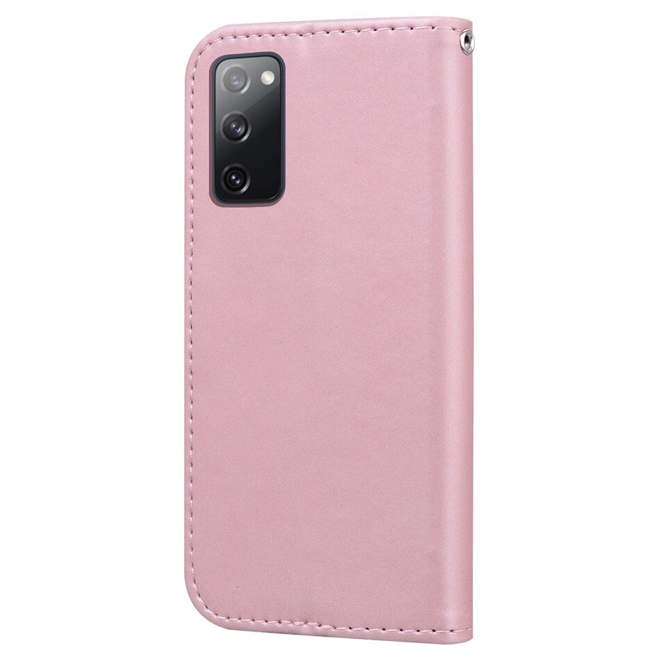 Case Samsung Galaxy S20 FE / S20 FE 5G #เคสฝาพับหนัง PU ลายการ์ตูน Fashion Cartoon Animals Flip Case Texture Leather Wallet