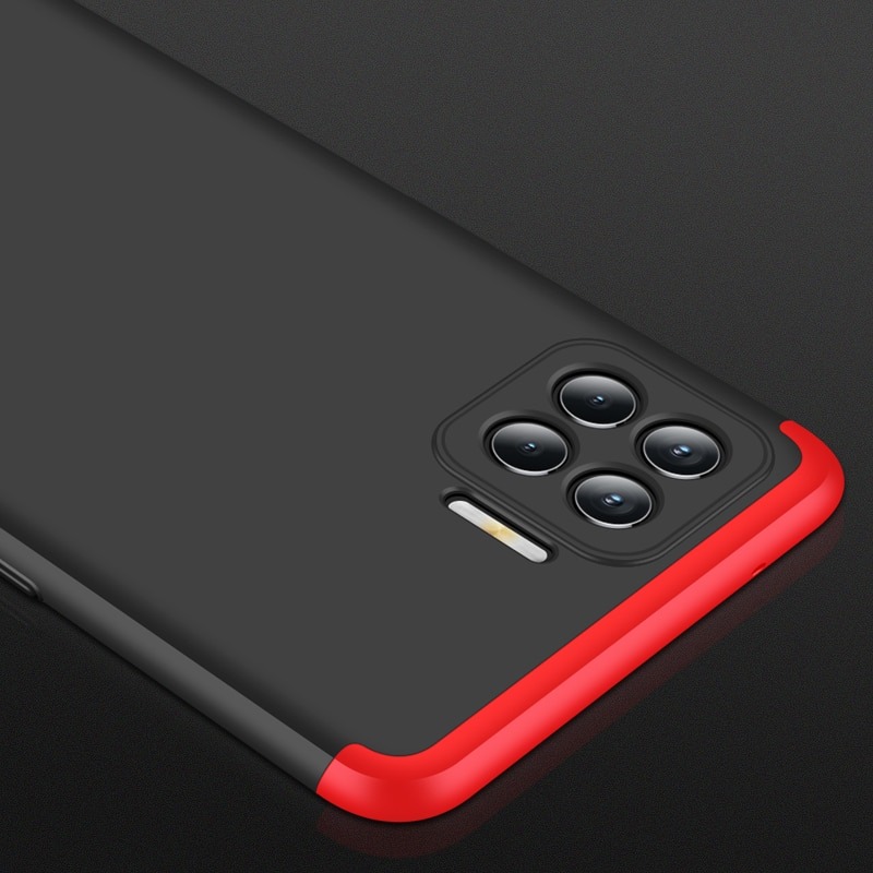 Case oppo A93 #เคสฝาหลังพลาสติกแข็ง Detachable All-wrapped Matte แยกชิ้นได้