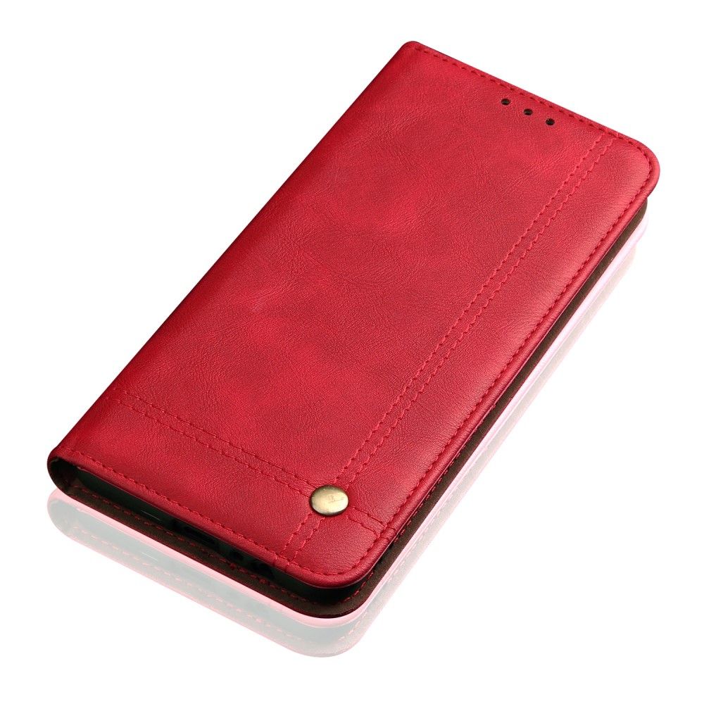 Case OnePlus 7 Pro #เคสฝาพับหนัง PU Crazy Horse Texture Retro Leather Auto-absorbed Wallet คุณภาพดี