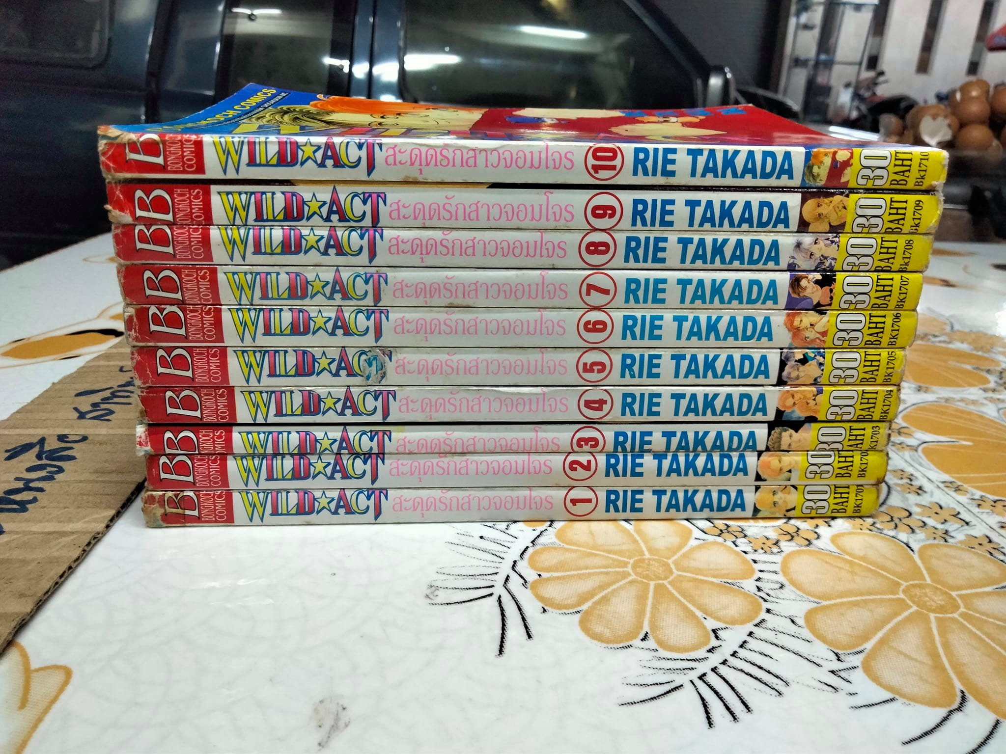 สะดุดรักสาวจอมโจร (WILD ACT) - 10 เล่มจบ
