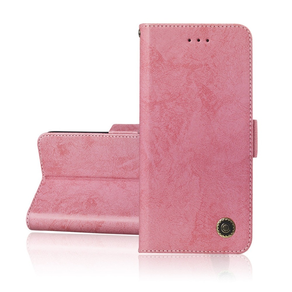 เคส Samsung Galaxy A9 (2018) #เคสฝาพับแบบกระเป๋าสตางค์ Retro Style PU Leather Wallet