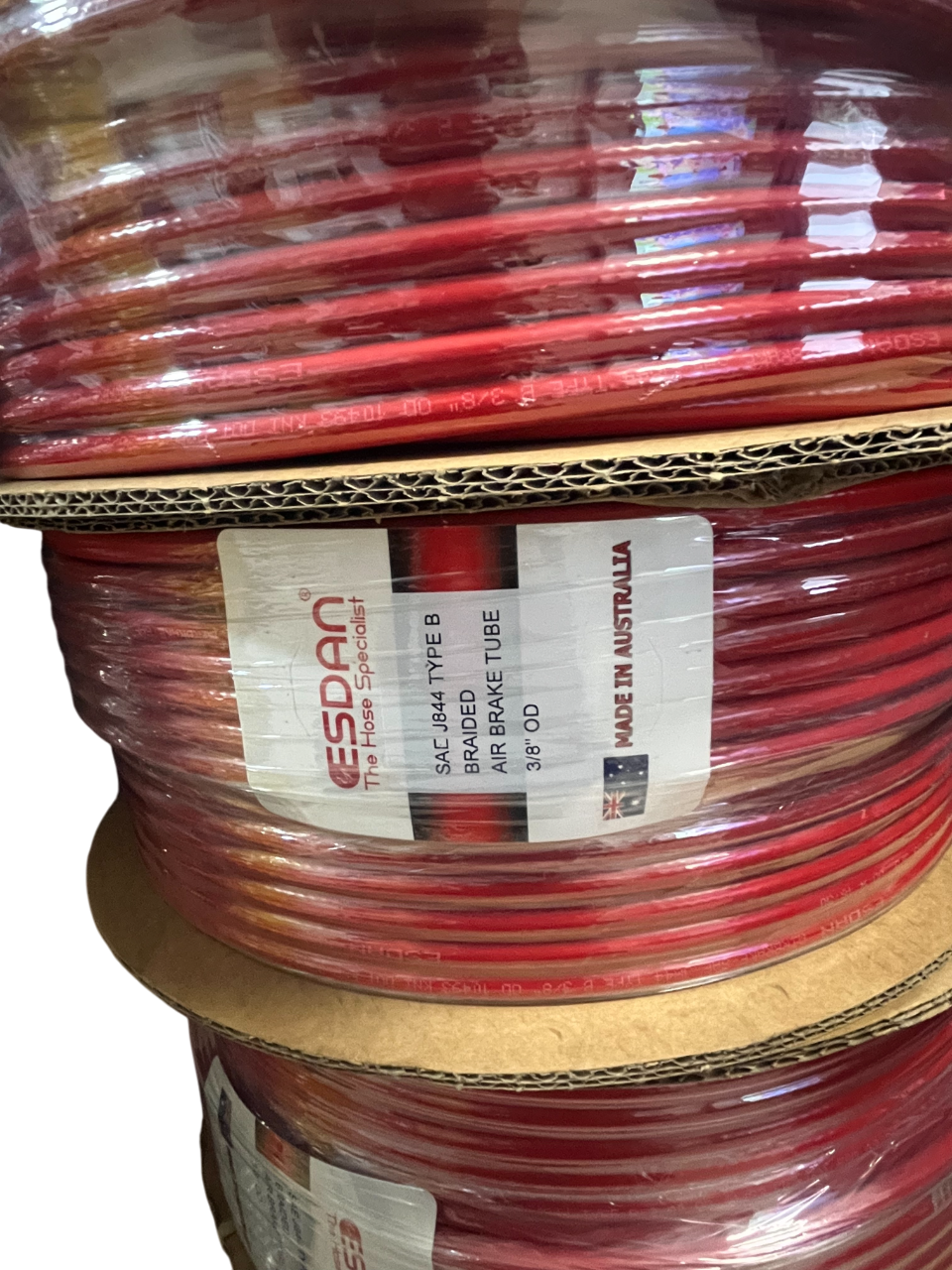 สายลม2ชั้น ESDAN ไนล่อน PA เกรด A 3หุน(3/8) แข็งแรง ทนร้อน ทนUV ทนสารเคมีและน้ำมัน