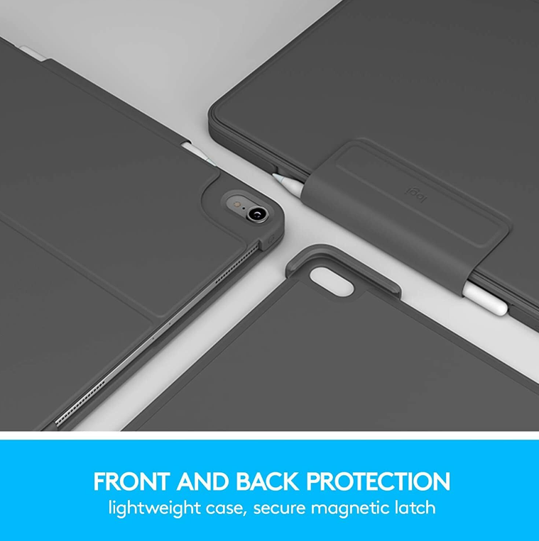 Logitech® SLIM FOLIO PRO keyboard case with Bluetooth for iPad Pro 11-inch or 12.9-inch เคสคีย์บอร์ด