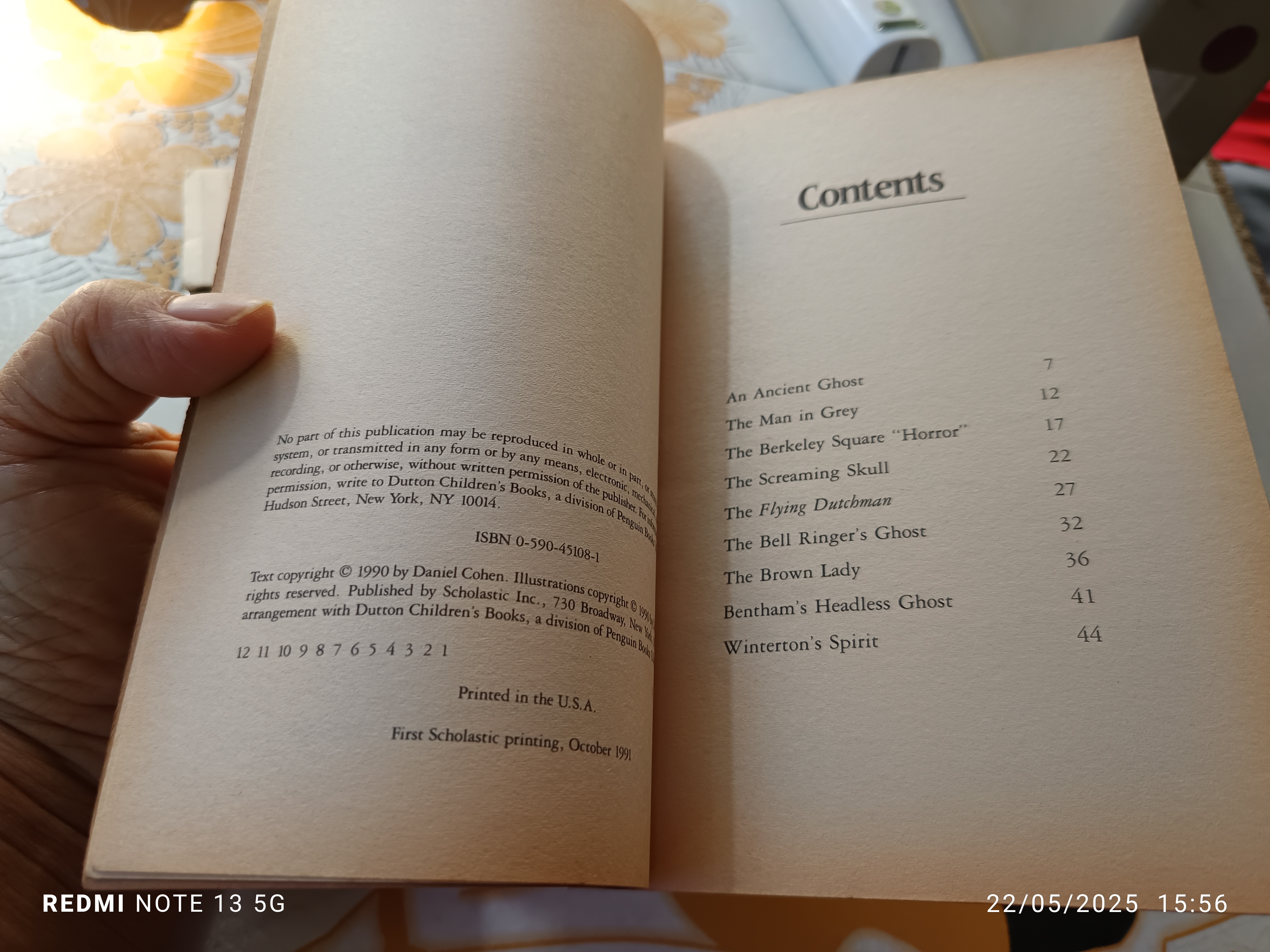 Great Ghosts โดย Daniel Cohen Apple Paperbacks 1991