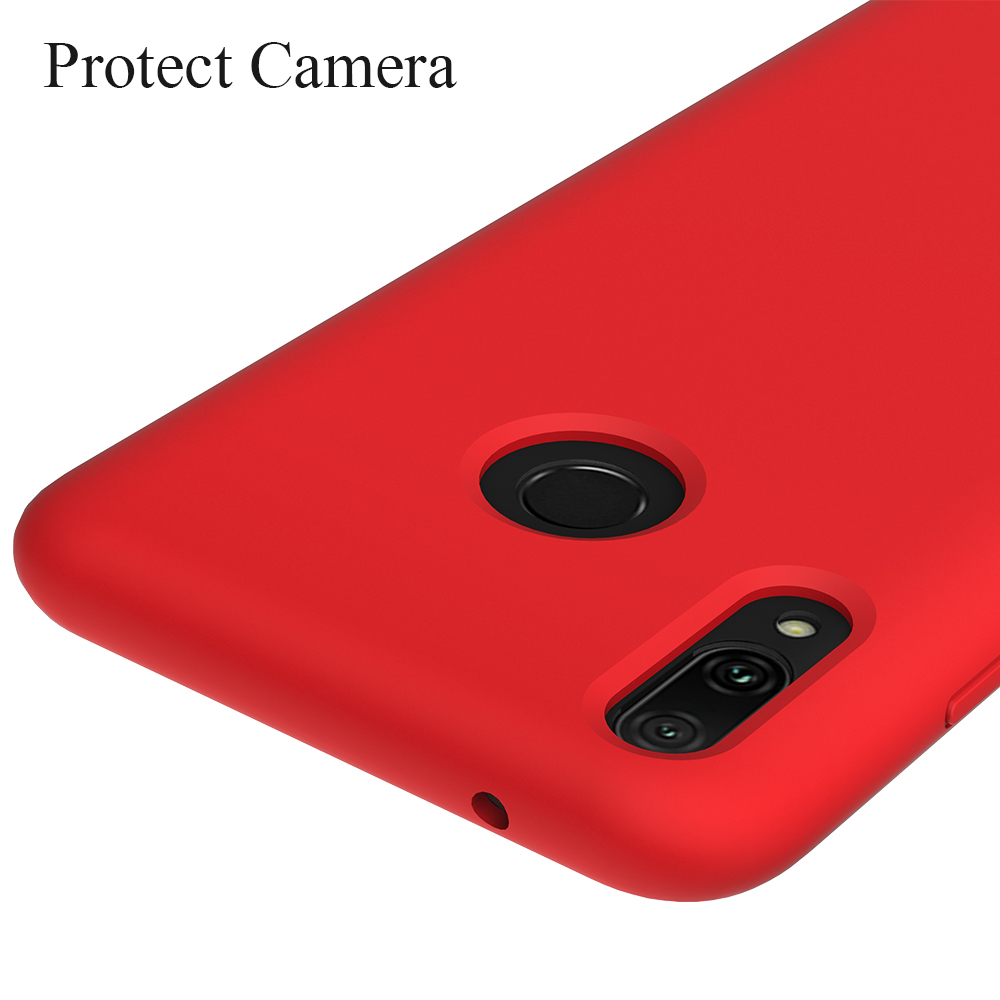 Case Huawei Y9 (2019) #เคสฝาหลังซิลิโคนนิ่มคุณภาพดี Liquid Silicone Back Case