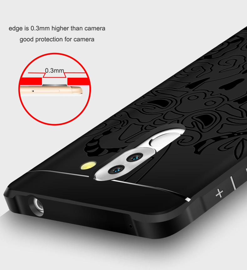 เคส Huawei GR5 2017 เคสฝาหลัง TPU ลายมังกร