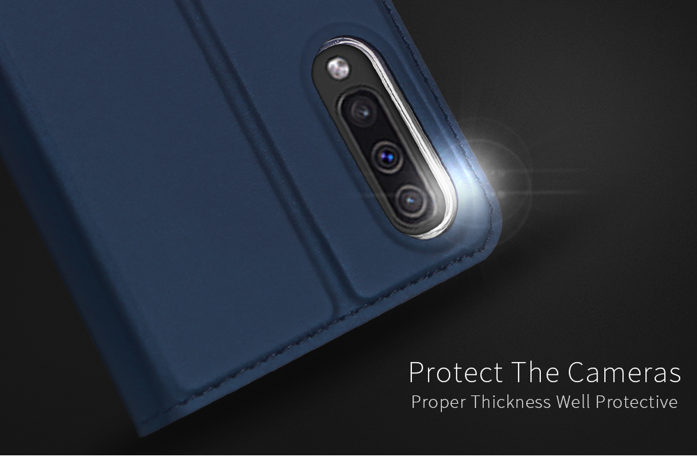 Case Samsung Galaxy A50 / A50s / A30s #เคสฝาพับ DUX DUCIS Skin Pro Series คุณภาพดีราคาเบาๆสบายกระเป๋า