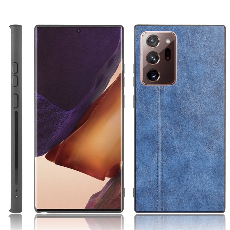 Case Samsung Galaxy Note 20 Ultra / Note 20 Ultra 5G #เคสฝาหลังเคลือบหนัง PU