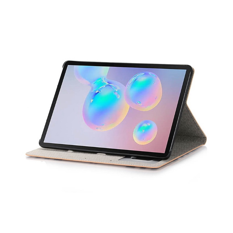 Case Samsung Galaxy Tab S7 SM-T870 SM-T875#เคสฝาพับกระเป๋าสตางค์หนัง PU รูปแบบลายสก็อต