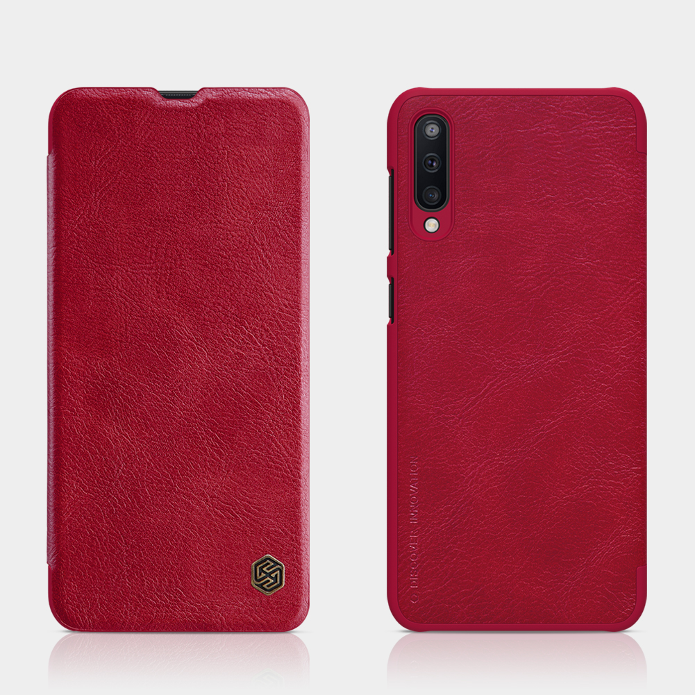 เคส Samsung Galaxy A50 / A50s / A30s #เคสแบบฝาพับ NILLKIN แท้รุ่น Qin Series Card Slot คุณภาพดี
