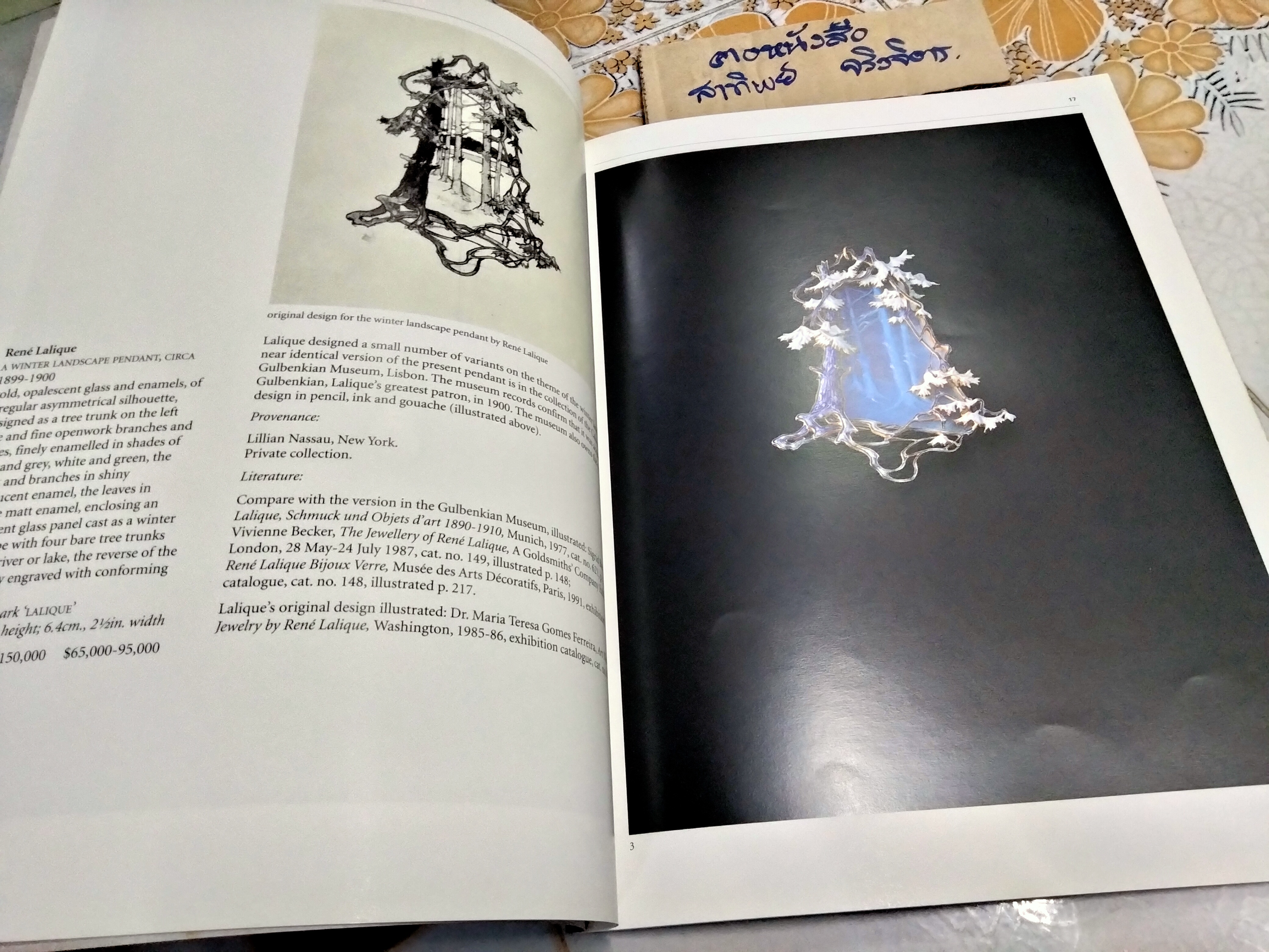 MASTERPIECES OF ART NOUVEAU JEWELERY SOTHEBY'S GENEVA 19 NOVEMBER 1997