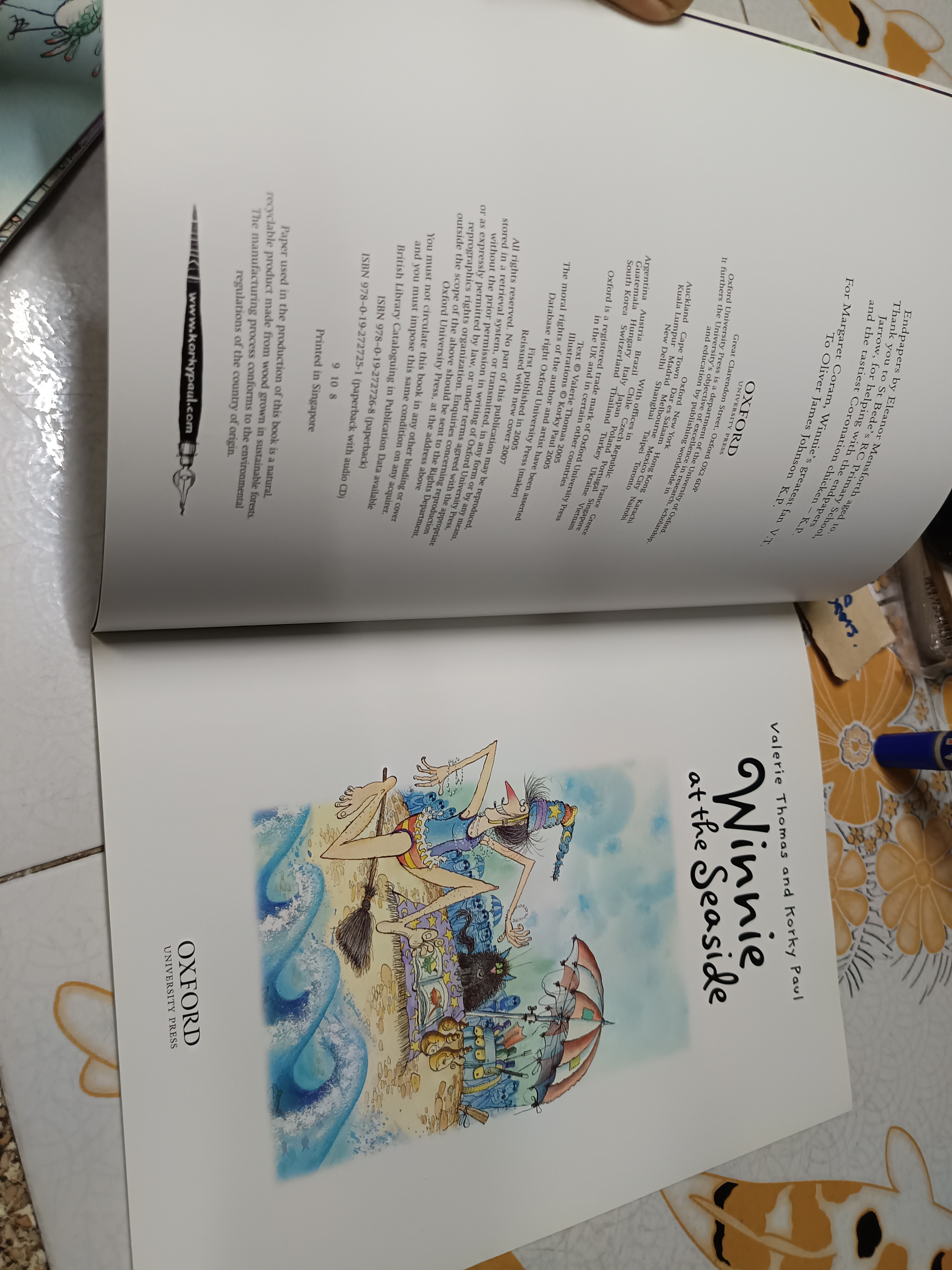 Winnie at the Seaside, Winnie the Witch Series