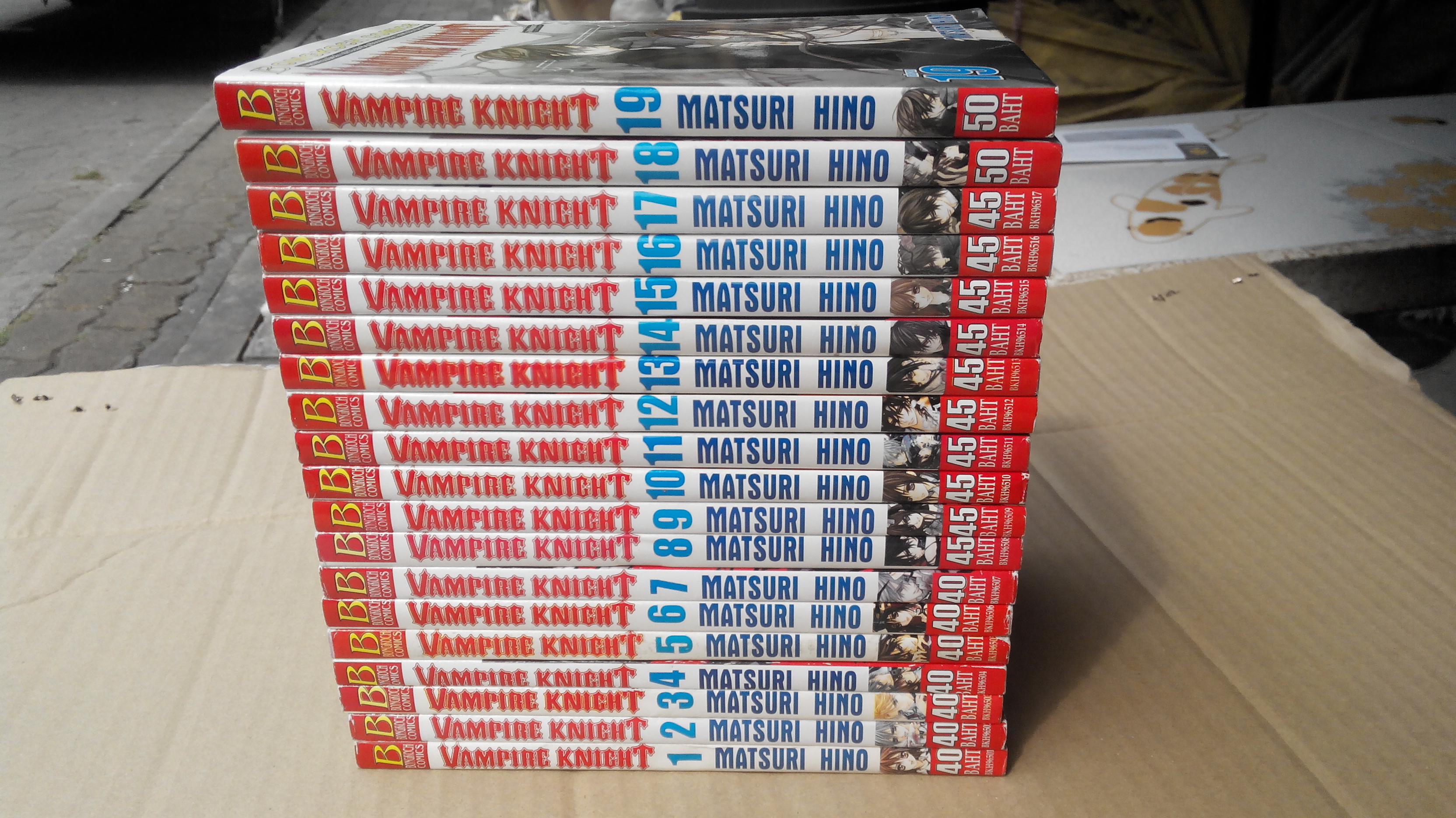 Vampire Knight ครบชุด 19 เล่มจบ