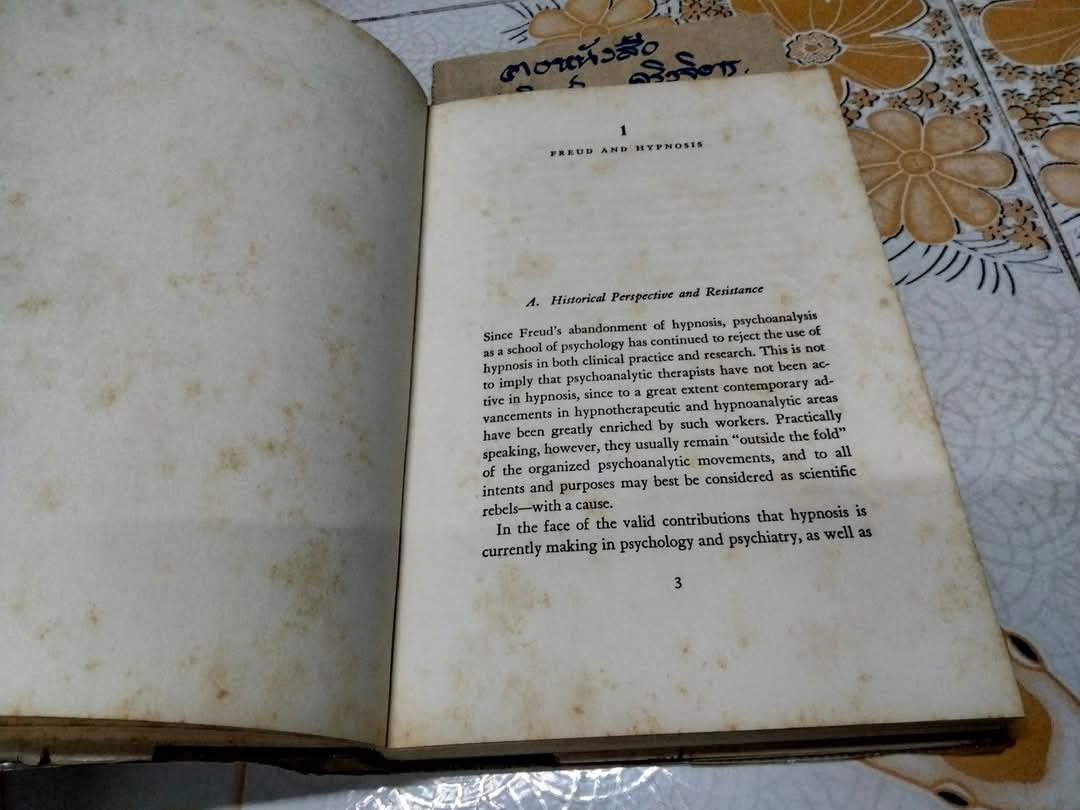 FREUD AND HYPNOSIS The interaction of Psychodynamics and Hypnosis by Dr. Milton V. Kline