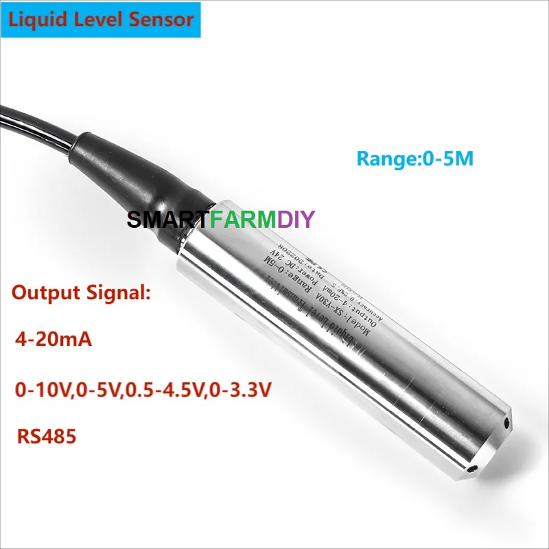 เซ็นเซอร์วัดระดับน้ำ4-20mA เคเบิ้ล 3 เมตร