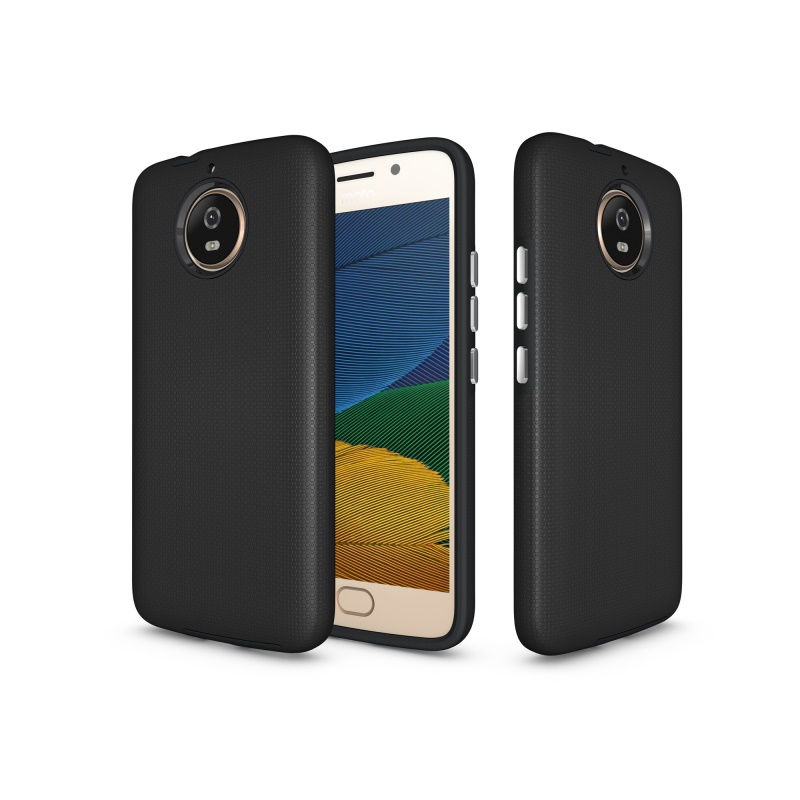 Case Moto G5S plus 5.5 นิ้ว #เคสฝาหลังเกราะป้องกัน Hybrid PC+TPU Armor Mobile Case