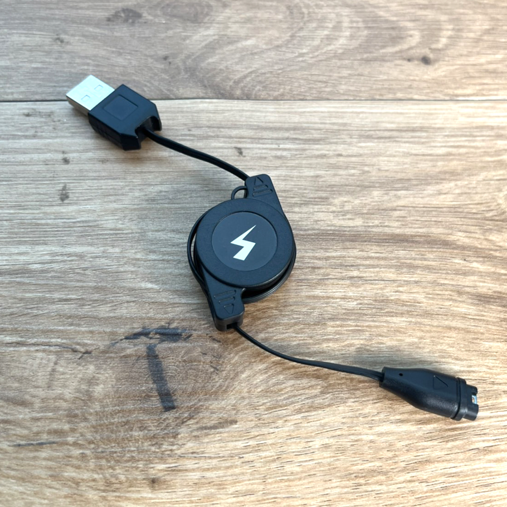 สายชาร์จ Garmin Forerunner 245 55 945 Fenix 6 6s 6X 7X 7 7s Epix 5 5S 5X Instinct/Vivoactive 3 4 4s (AA17)