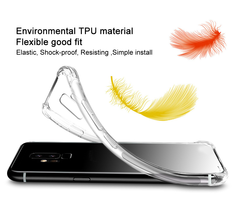 Case Huawei Mate 20 X #เคสฝาหลังSkin Feel Anti-drop TPU Case + ฟิล์มกันรอย Explosion-proof Screen Film
