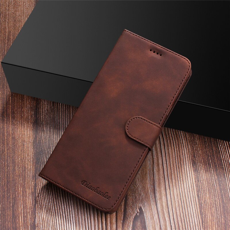 เคส Samsung Galaxy Note 10 #เคสฝาพับหนัง PU DIAOBAOLEE Leather Stand Stand