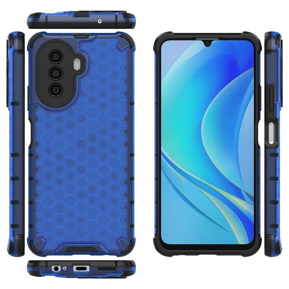 เคส Huawei Nova Y70 #เคสฝาหลังกันกระแทก Honeycomb Shock Absorber TPU + PC + Silicone Hybrid
