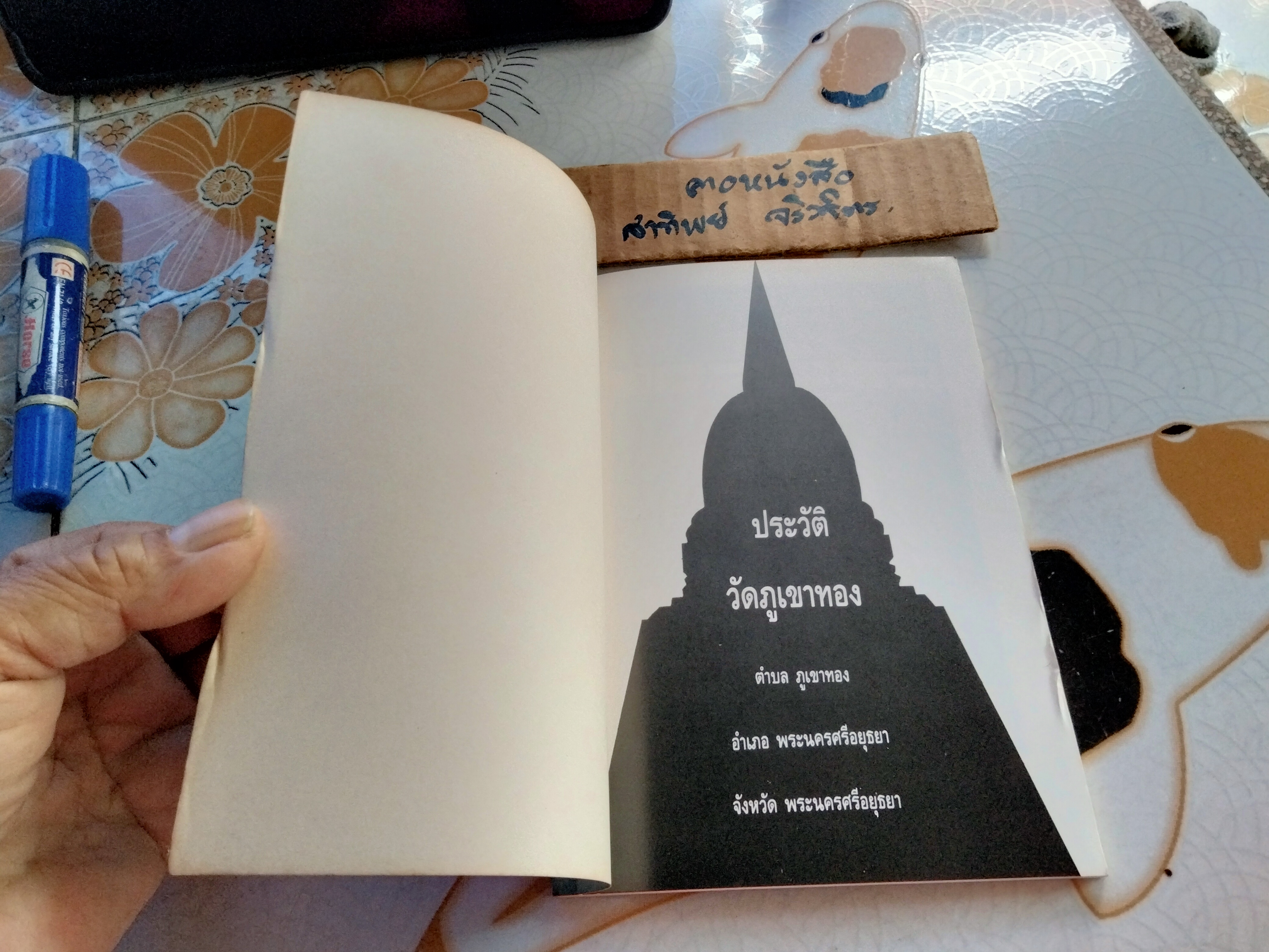 ประวัติ วัดภูเขาทอง ต.ภูเขาทอง อ.พระนครศรีอยุธยา จ.พระนครศรีอยุธยา **สินค้าหมด**