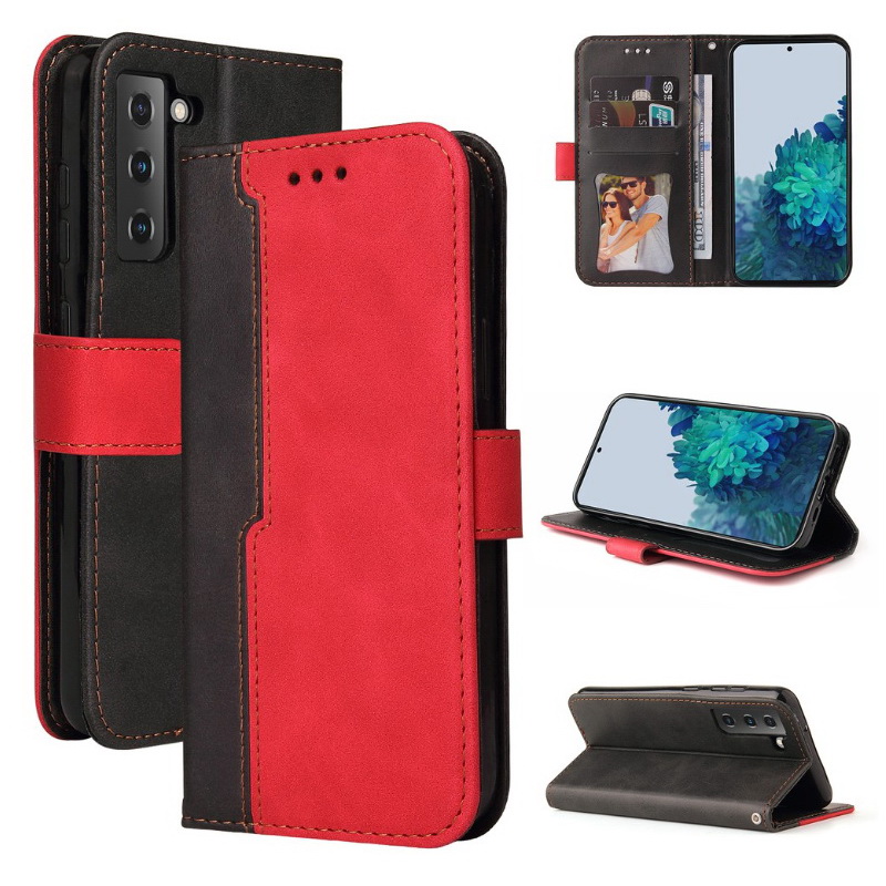 เคส Samsung Galaxy A13 5G #เคสฝาพับ แบบฝาพับสไตล์วินเทจแบบกระเป๋าสตางค์ Luxury Wallet Flip Phone Case