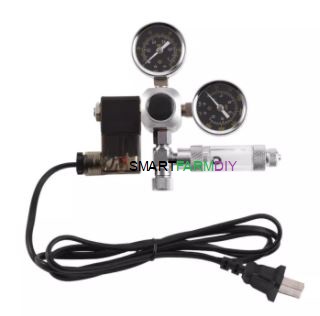 CO2 Solinoid Valve +Bubble Couter