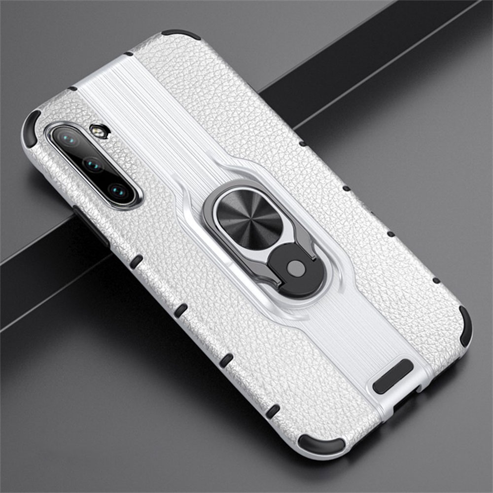 Case Samsung Galaxy Note 10 #เคสฝาหลังไฮบริดมีแหวนสวมนิ้ว Detachable Ring Holder Kickstand PC TPU Combo Case