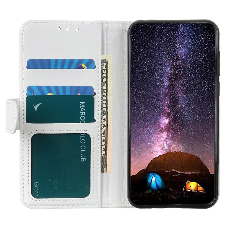 เคส Samsung Galaxy A53 5G #เคสฝาพับวัสดุหนัง PU ผิวเรียบมีสไตล์ Leather Material Simple Stylish Phone Cover