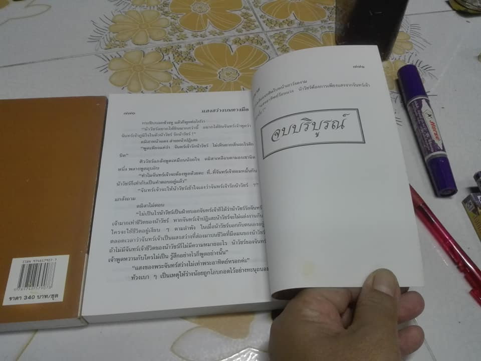 แสงสว่างบนทางมืด (นวนิยาย 2 เล่มจบ) โดย บุษยมาส **สินค้าหมด**