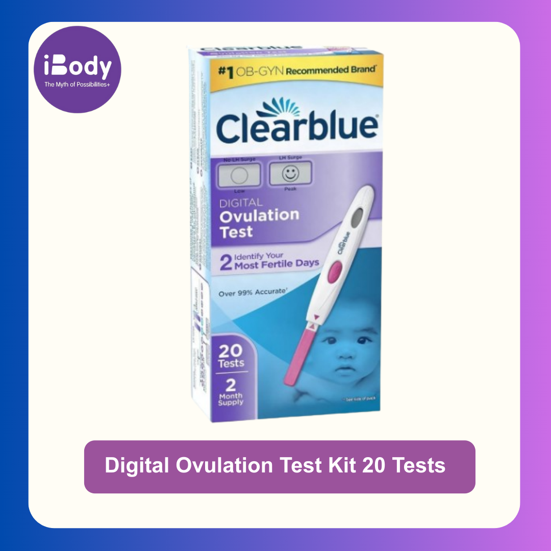 (Pre Order) Clearblue® Digital Ovulation Test Kit 20 Tests อุปกรณ์ทดสอบการตกไข่แบบดิจิตอล