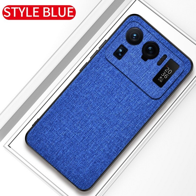 เคส Xiaomi Mi 11 Ultra #ฝาหลังเคลือบผิวผ้า Matte Cloth PU + PC + TPU Hybrid
