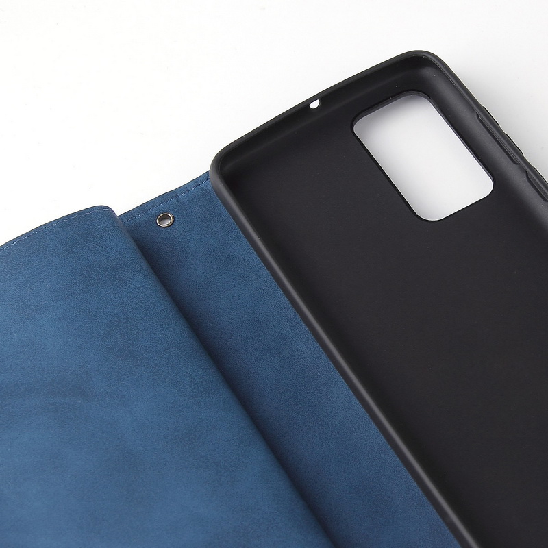 Case Huawei P40 #เคสฝาพับหนัง PU แบบกระเป๋าสตางค์มีที่เก็บบัตรหลายช่อง Retro Wallet Leather Cover Multi Cards Stand