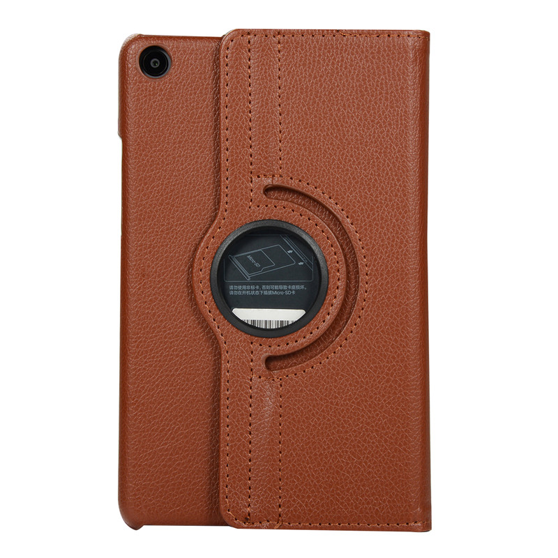 Case Xiaomi Mi Pad 4 #เคสฝาพับหนังผิวลิ้นจี่ Litchi Grain 360 Degree Rotaryสีสันสวยงามทันสมัย