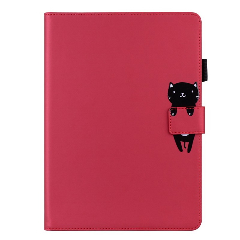 เคส Samsung Galaxy Tab A 10.1 (2019) T510,T515#เคสฝาพับหนัง PU ลายการ์ตูน Fashion Cartoon Animals Flip Case Texture Leather Wallet