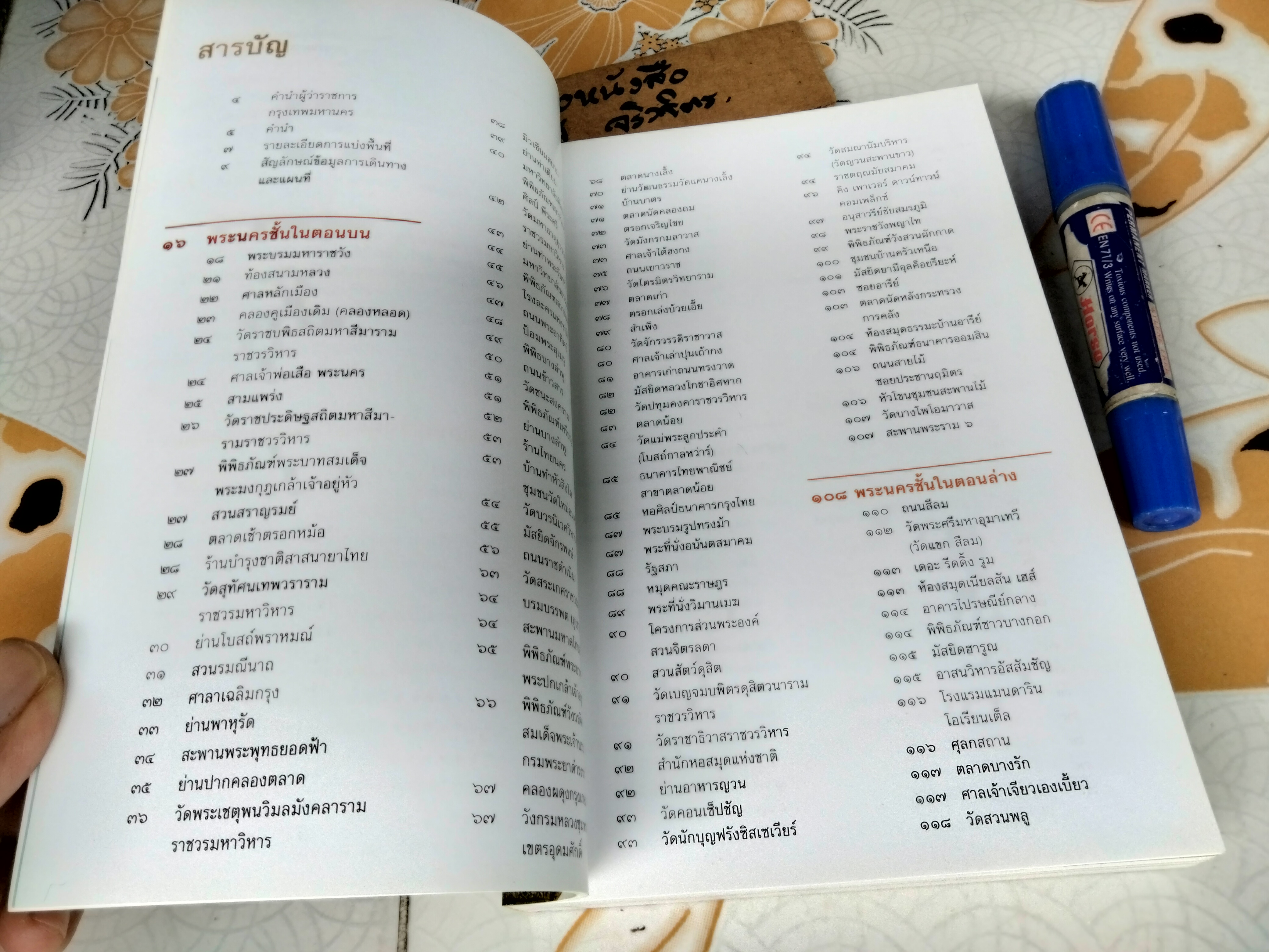 ของดีกรุงเทพฯ THE MUST SEE SITES IN BANGKOK พิมพ์ปีพ.ศ 2557 **สินค้าหมด**