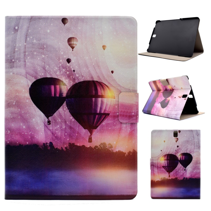 เคส Samsung Galaxy Tab S3 9.7นิ้ว T820 #เคสหนัง PUพิมพ์ลายที่มีช่องใส่การ์ด
