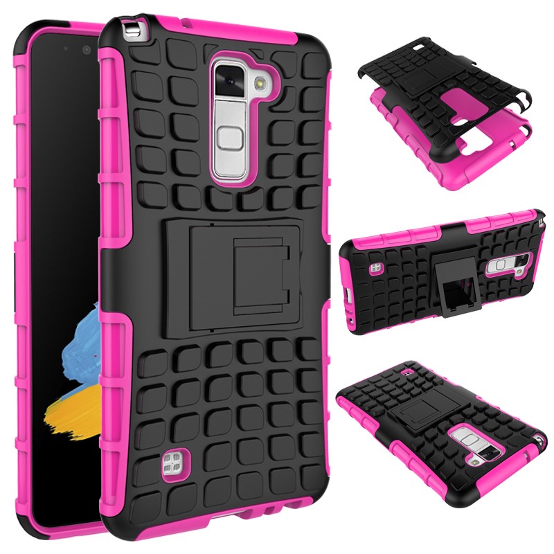 Case LG Stylus 2 เคส TPU PC Hybrid CaseKickstand กันลื่นได้ดี สีสันสวยงาม