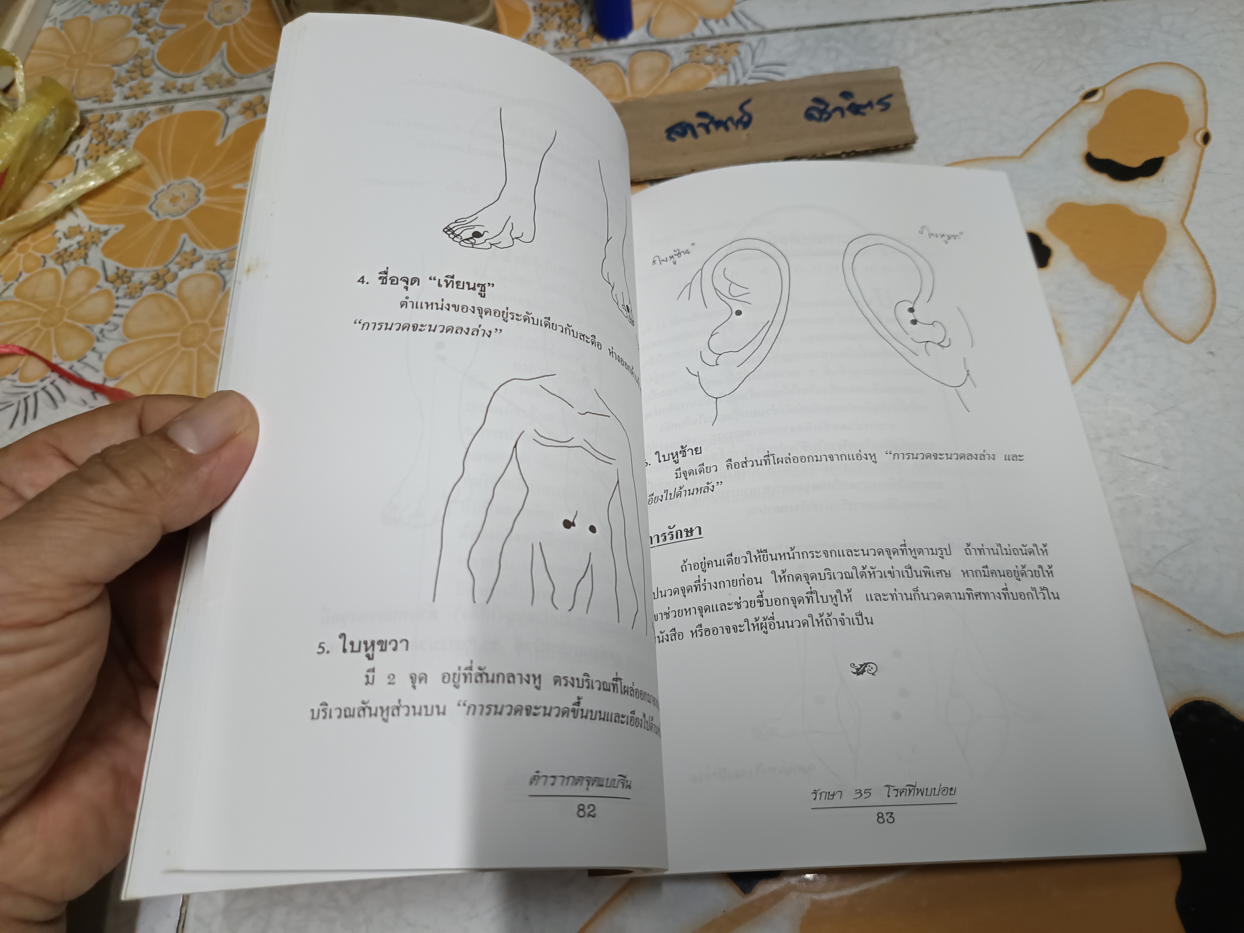 ตำรากดจุดแบบจีนรักษา 35 โรคที่พบบ่อย