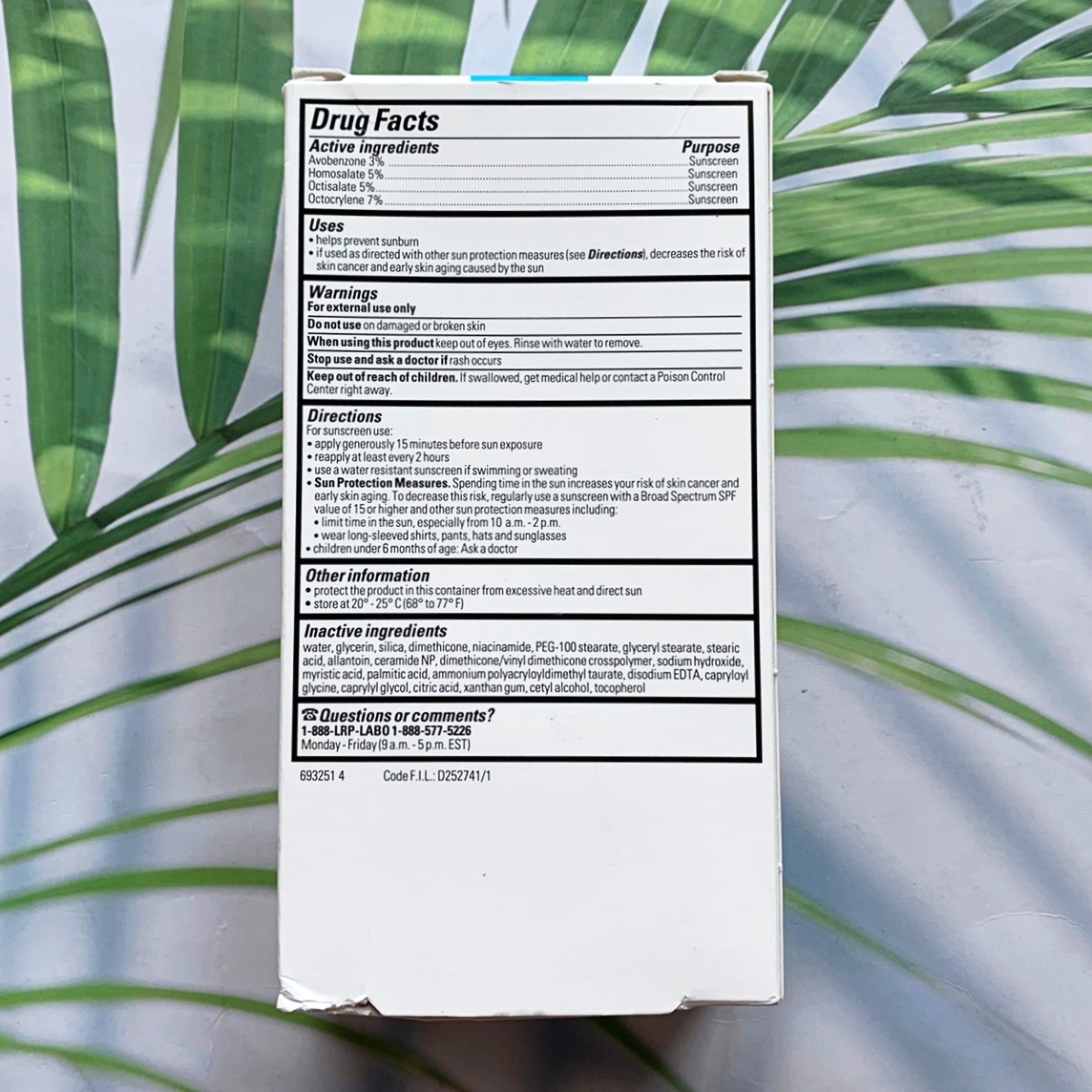 La Roche-Posay® Toleriane Double Repair Face Moisturizer UV SPF 30, 75 ml ลาโรช-โพเซย์ มอยส์เจอไรเซอร์ผสมสารป้องกันแดด