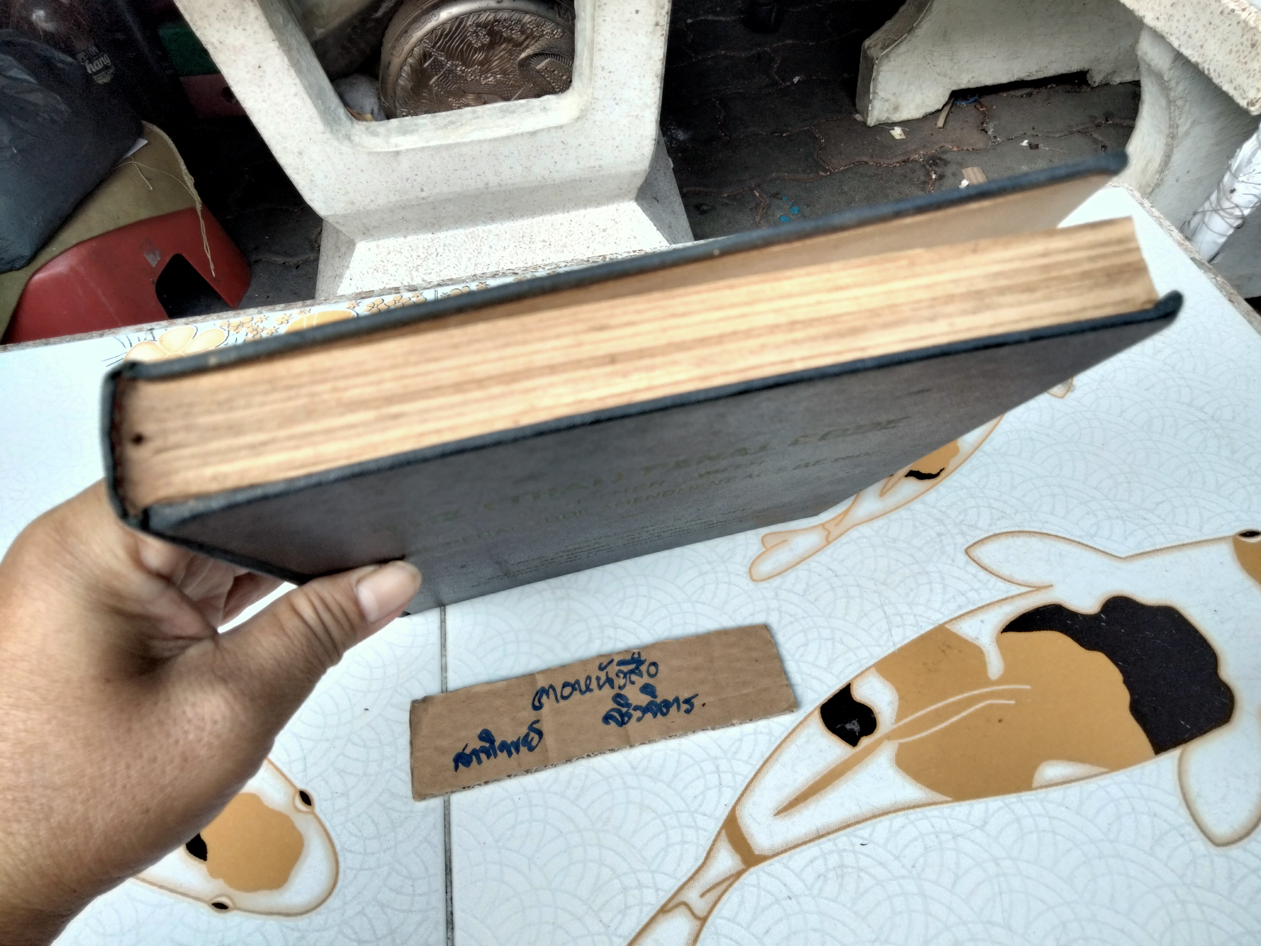 ประมวลกฎหมายอาญา พร้อมด้วยพระราชบัญญัติแก้ไขเพิ่มเติม พ.ศ 2502 และคำแปลภาษาอังกฤษ โดยหลวงดุลยศาฐย์ปฏิเวท (พิมพ์ พ.ศ.2510)