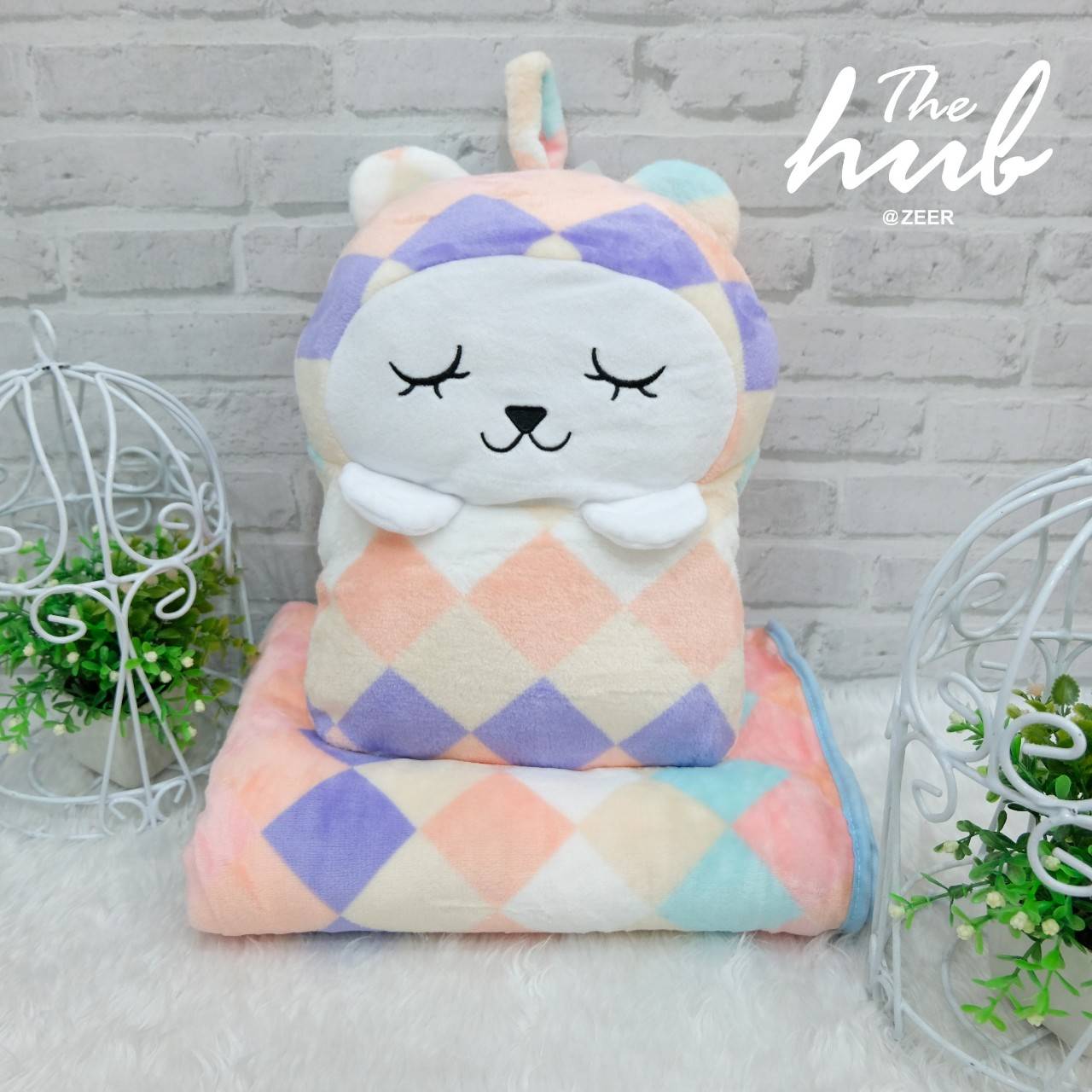 หมอนผ้าห่ม น่ารักมุ้งมิ้ง