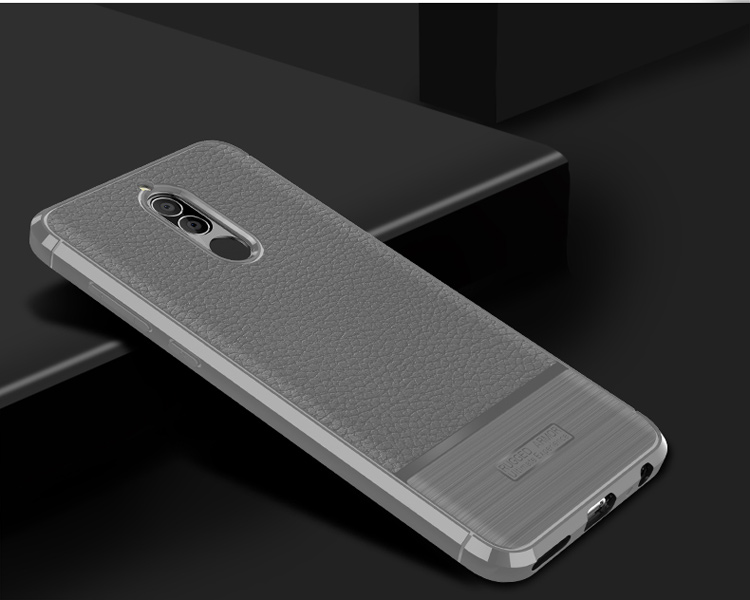 เคส Huawei Nova 2i #เคสฝาหลัง TPU ผิวลิ้นจี่กันลื่นเคสคุณภาพดีราคาถูก พร้อมส่ง