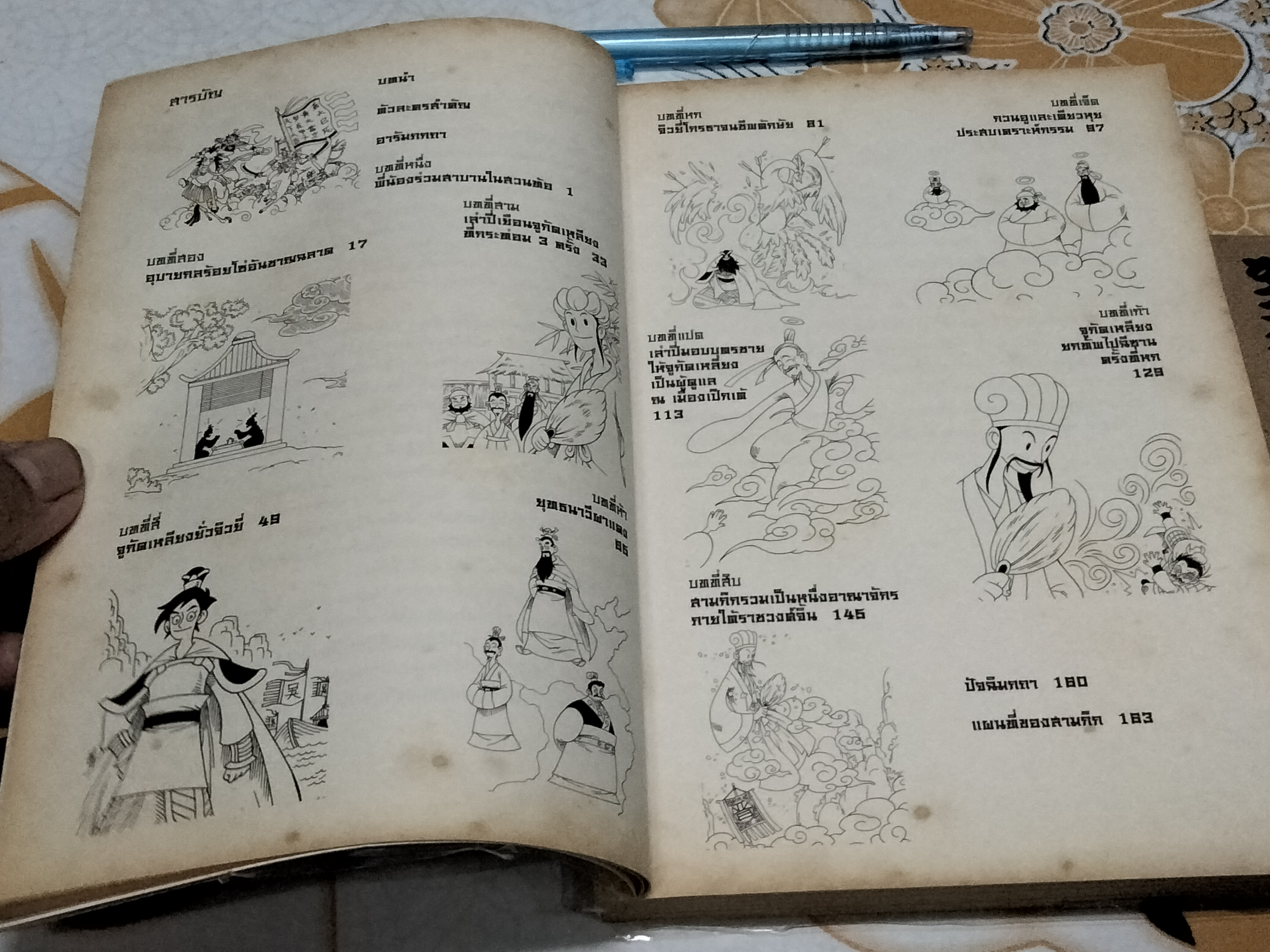 สามก๊ก - จินตกวีนิพนธ์ฉบับกระเป๋า (ลายเส้นการ์ตูน)