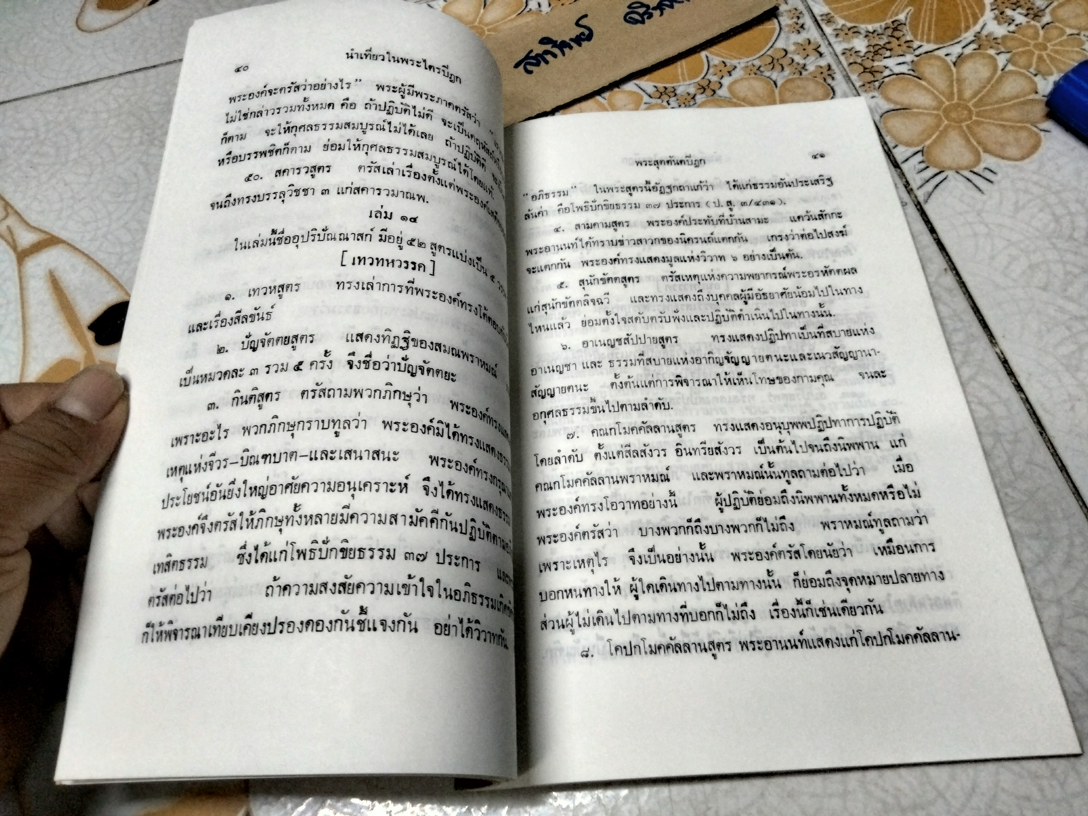 นำเที่ยวในพระไตรปิฎก สมเด็จพระวันรัต (จับ ฐิตธมฺโม) มูลนิธิมหามกุฏฯ พิมพ์ถวายในงานพระราชทานเพลิงศพ สมเด็จพระวันรัต (จับ ฐิตธมฺมเถร) **สินค้าหมด**