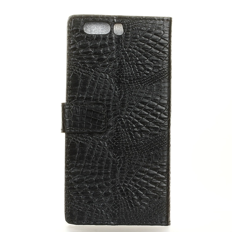 เคส Huawei P10 Plus เคสฝาพับหนังผิวจระเข้ - Crocodile PU Leather Magnetic Flip