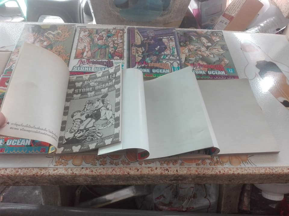 JoJo ล่าข้ามศตวรรษ ภาค 6 - STONE OCEAN (ภาคนี้ 17 เล่มจบ) แต่มีแค่ 16 เล่ม ขาดเล่มจบ (เล่มที่ 17)**สินค้าหมด**